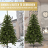 Kerstboom Excellent Trees® Oppdal 180 cm - Slanke kunstkerstboom - ⌀100cm - ↕180cm