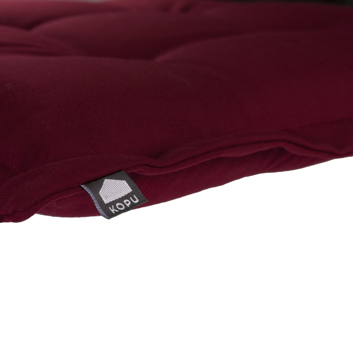 Kopu® Prisma Bordeaux Hoogwaardig Bankkussen 180x50 cm - Rood