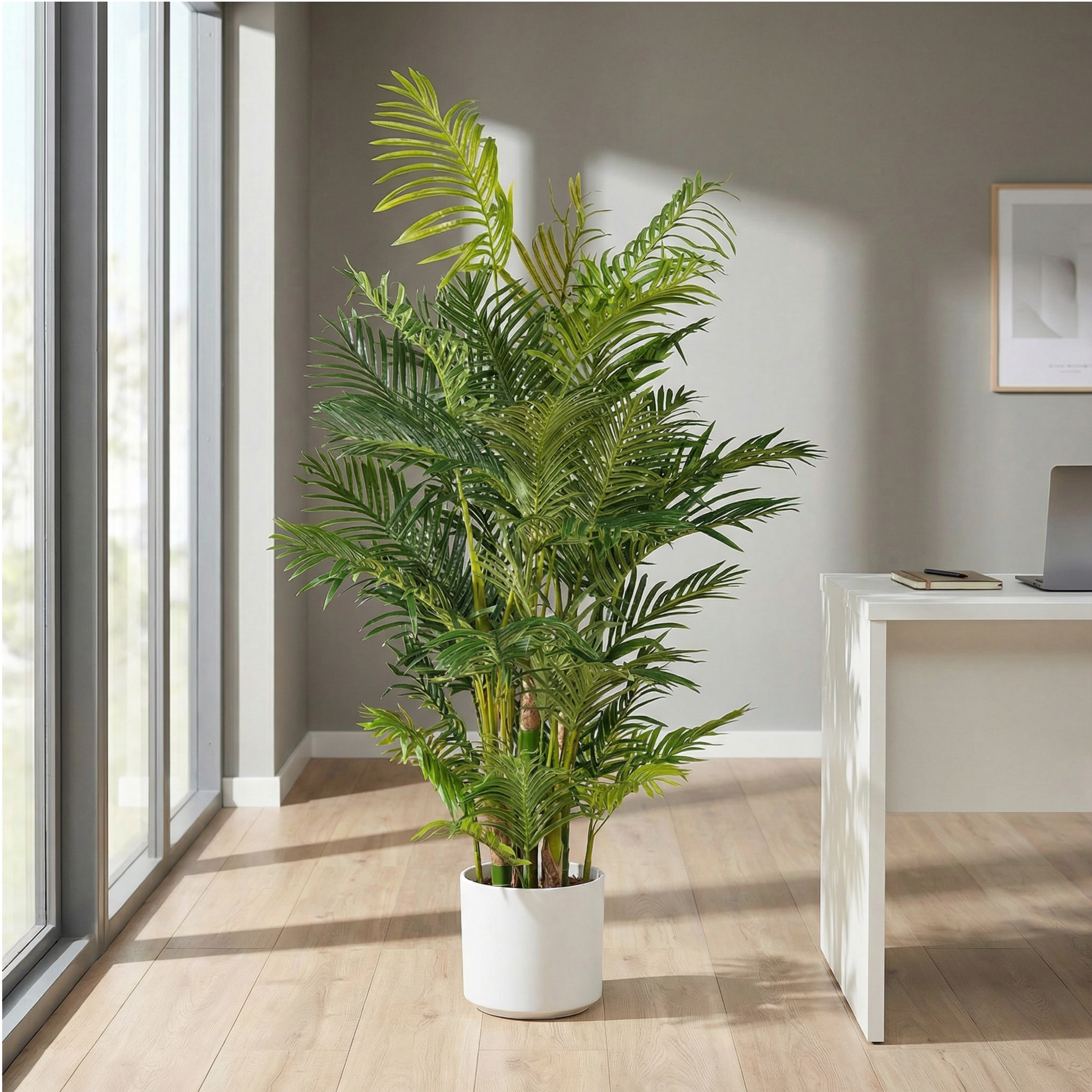 Kopu® Kunstplant Arecapalm 170 cm 9 Stammen - Real Touch - Goudpalm