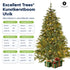 Kerstboom Excellent Trees® LED Ulvik 365 cm met verlichting - Luxe uitvoering - 1210 Lampjes