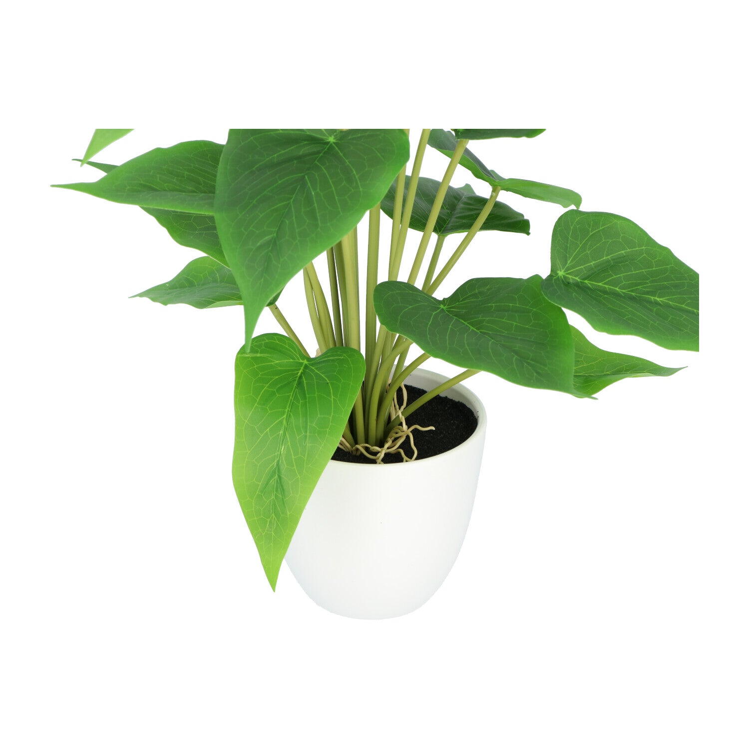 Kopu® 2 stuks Anthurium Roze Kunstplant 40 cm - Flamingoplant Roze