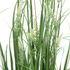 Kopu® kunstplant Gras met pluim 75 cm met Sierpot - grijs/groen