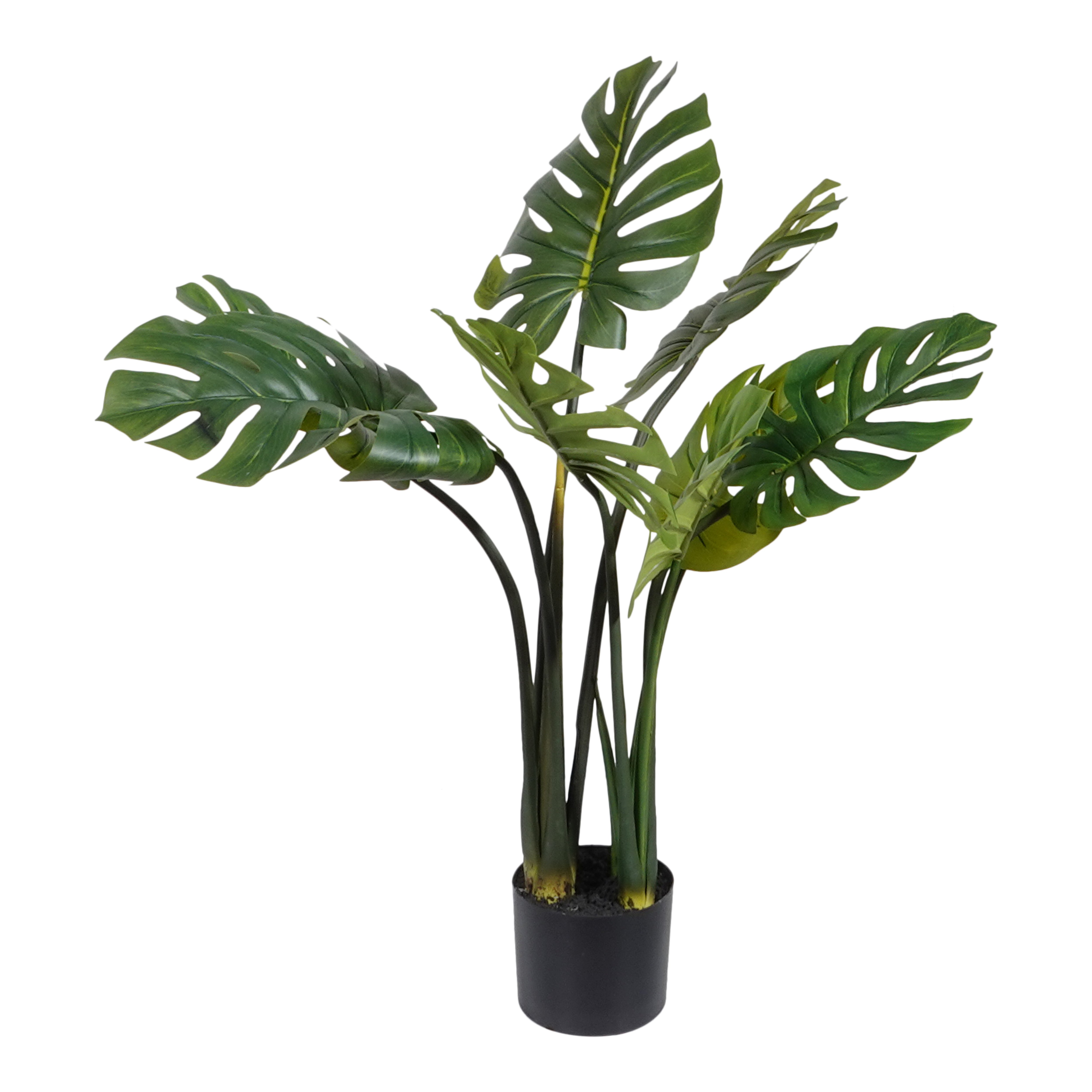 Kopu® Kunstpflanze Split Philodendron 90 cm - 8 Blätter - Kunstpflanze