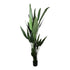 Kopu® Kunstpflanze Canna 210 cm 32 Blätter - im schwarzen Topf - Blumenschilf