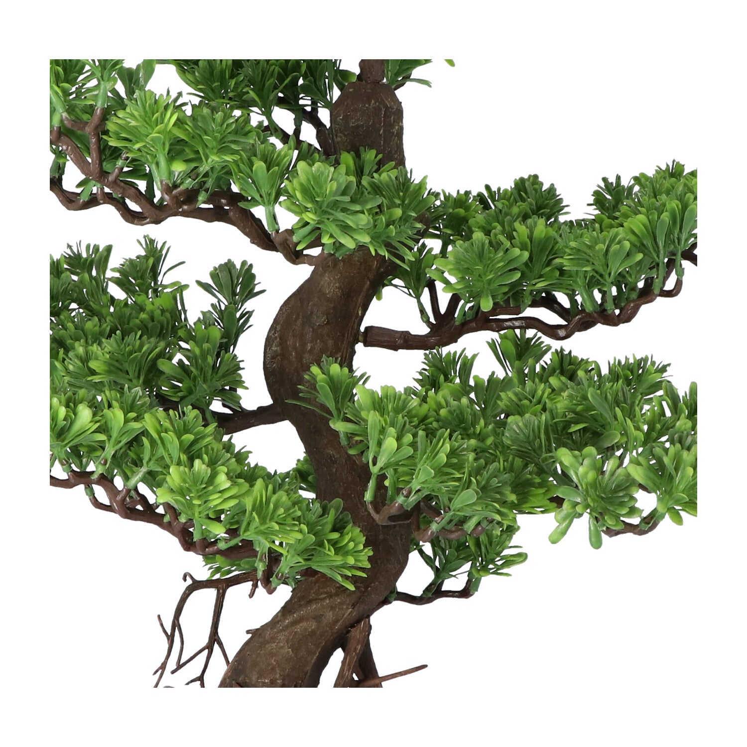 Kopu® Kunstplant Bonsai 65 cm - in zwarte Pot - Bonsai boompje