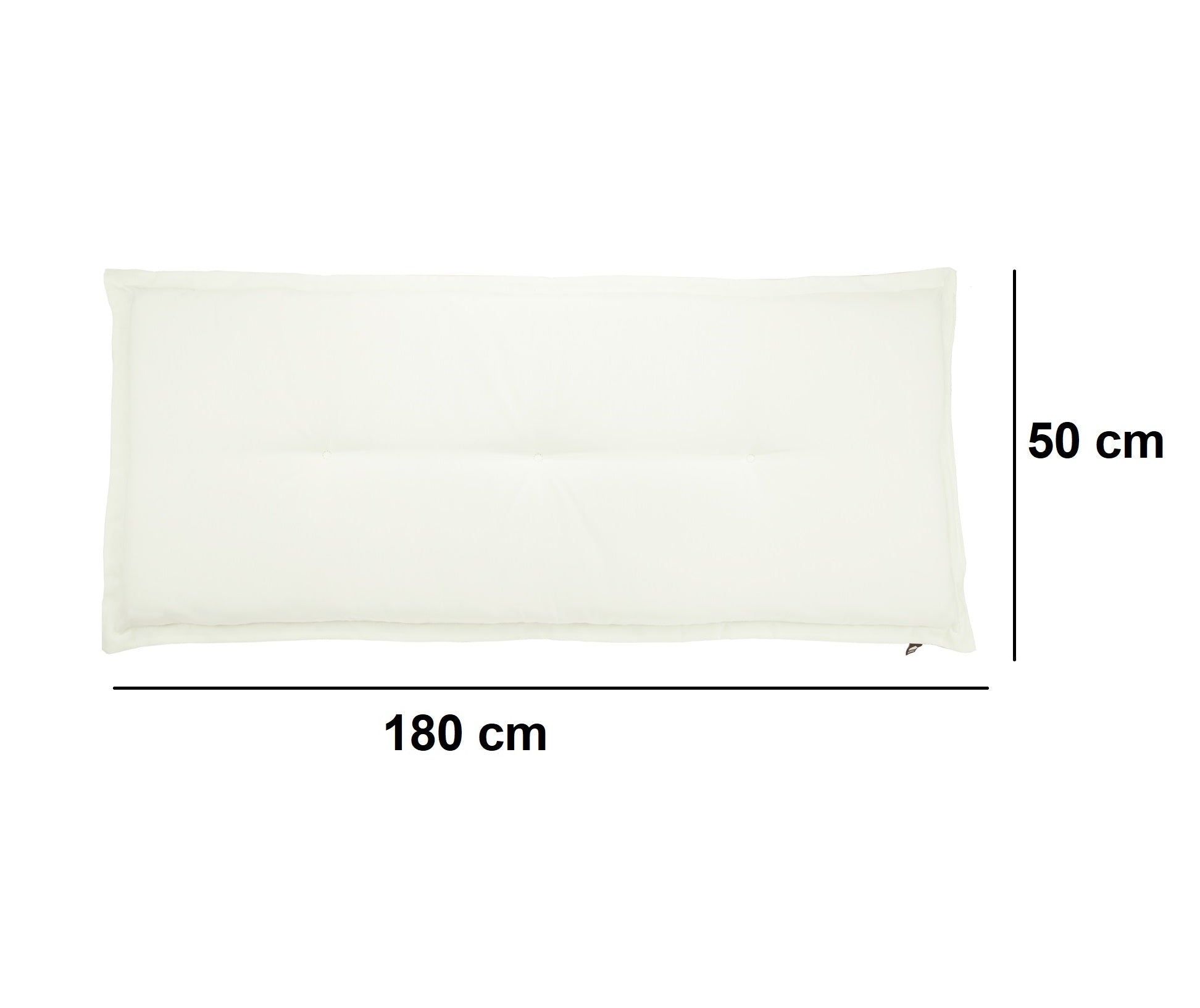 Kopu® Prisma Bankkussen 180x50 cm - Grey