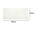 Kopu® Prisma Bankkussen 180x50 cm - Grey