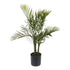Kopu® Kunstplant Bergpalm 65 cm 3 stammen - in zwarte pot - Nepplant