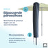 Kopu® Madrid grote Parasol Rond 350 cm met Beschermhoes en Voet - Olijfgroen