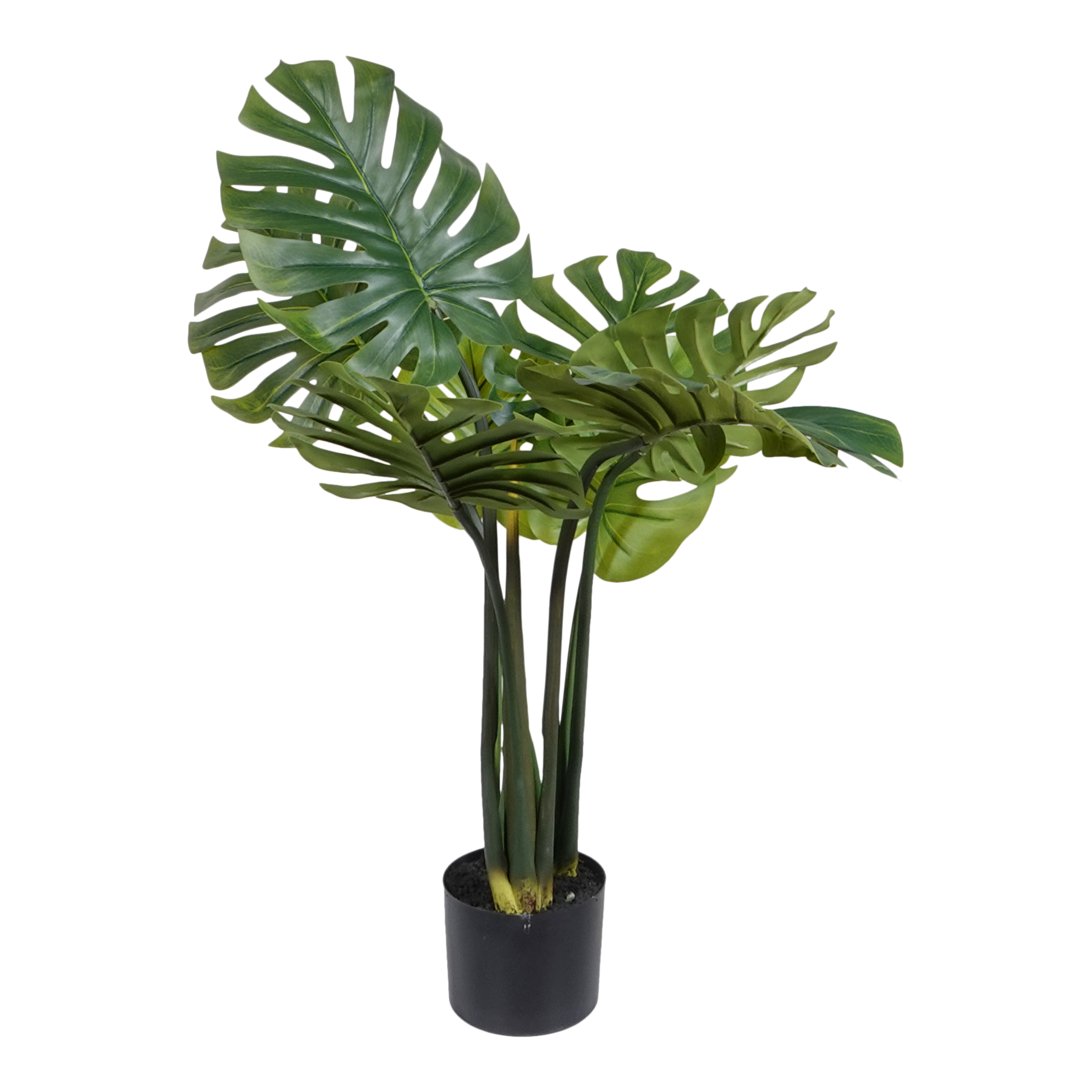 Kopu® Kunstpflanze Split Philodendron 90 cm - 8 Blätter - Kunstpflanze