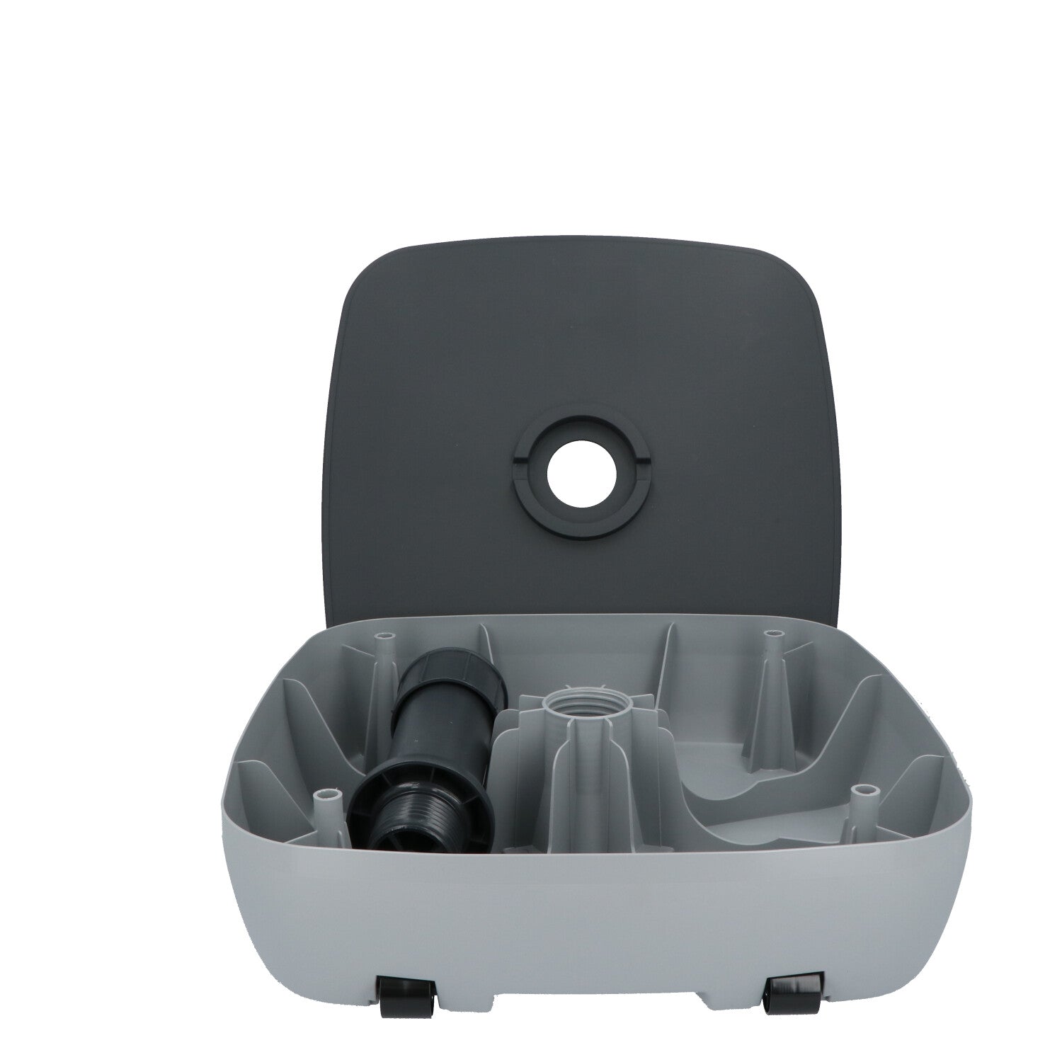 Vulbare Parasolvoet Eco Concept Vierkant - Vulbaar tot 40 kg - Grijs
