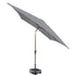 Kopu® Altea Parasol 230x230cm Windvanger Lichtgrijs