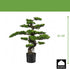 90 cm Kopu kunstmatige ceder bonsai boom met zwarte pot - Bonsai boom
