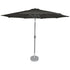 Kopu® Calma Parasolset Rond 300 cm met Hoes en Voet - Antraciet