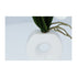 Kopu® Künstliche Blume Weiße Orchidee 35 cm in schöner weißer Vase – Phalenopsis