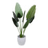 Kopu® Kunstpflanze Strelitzia Nicolai 120 cm – Paradiesvogelpflanze 8 Blätter
