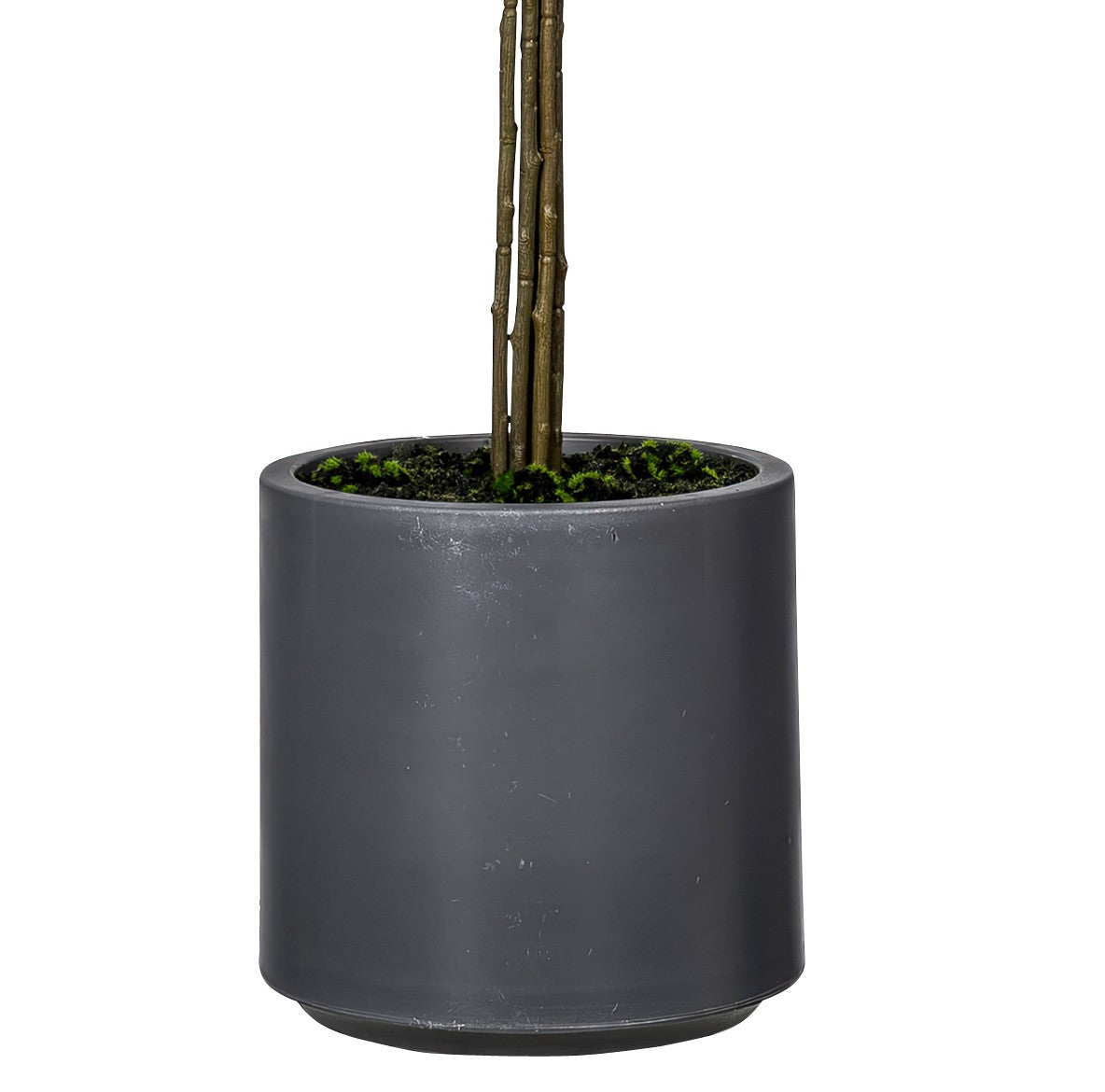 Kopu kunstplant Hortensiastam 94cm pot grijs/wit