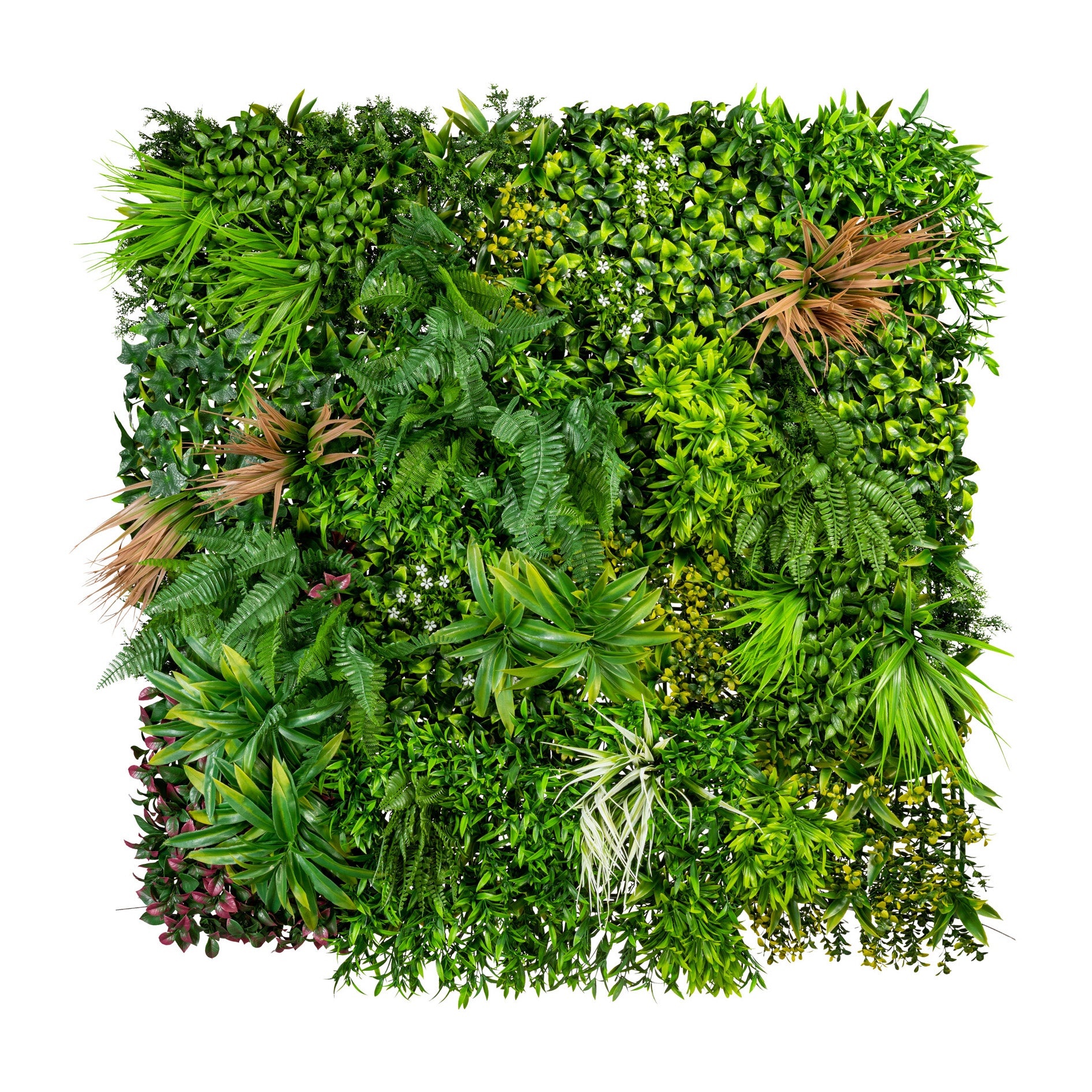 Kopu® kunstplant UV bestendige Plantenmat 100x100x12 cm