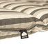 Kopu® Lines Grey - Comfortabel Tuinkussen Hoge Rug - Grijs gestreept