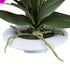 Kopu® Kunstbloem Orchidee 41 cm Paars met Bloemschaal - Phalaenopsis