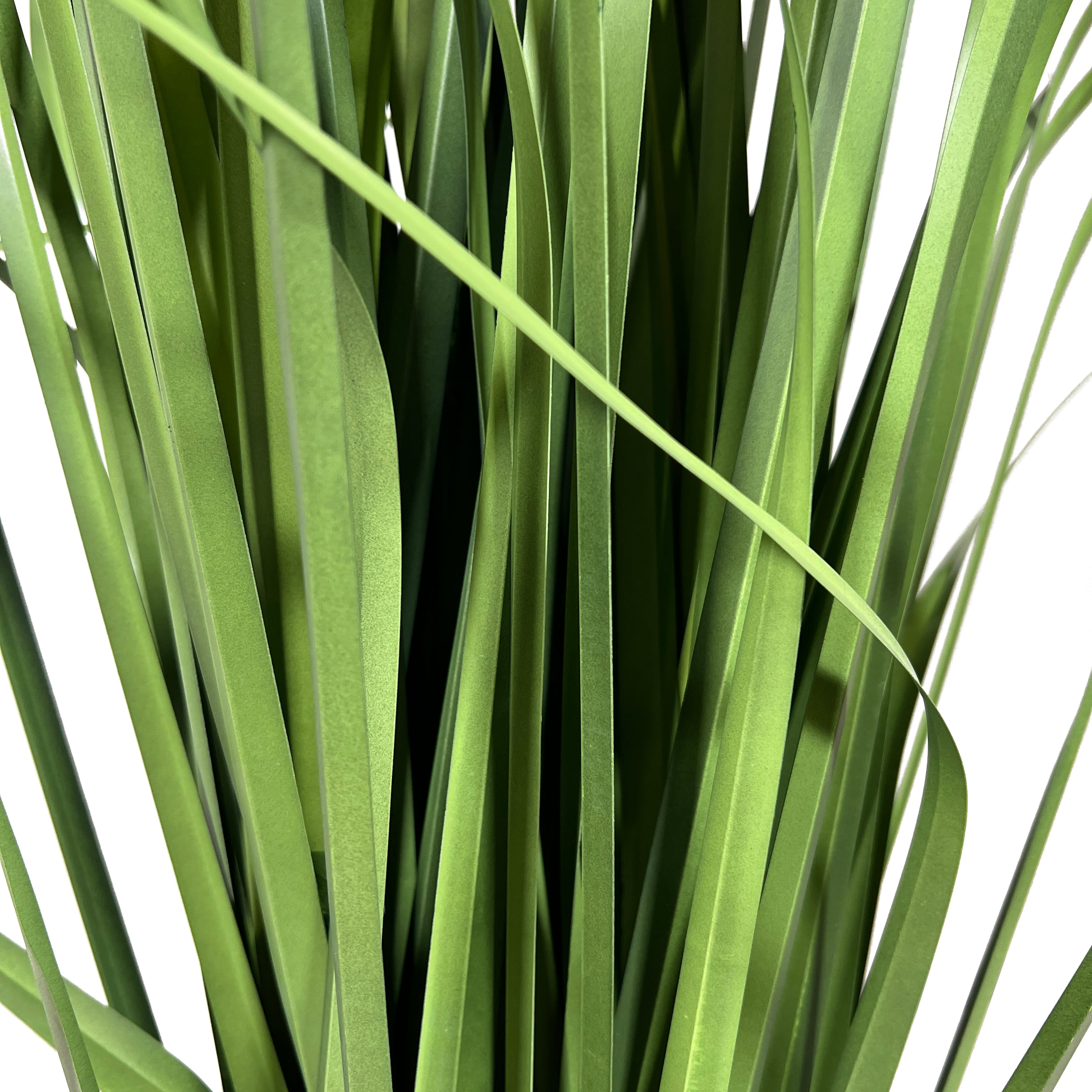 Kopu® Kunstplant Chinees Riet 120 cm - 4 pluimen - in zwarte pot