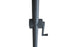 Kopu® Sevilla Parasol Rechthoek 200x300 cm met Hoes - Balkonparasol Olijfgroen