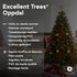 Excellent Trees® Oppdal 240 cm Slanke Kunstkerstboom - ⌀125cm - 240cm