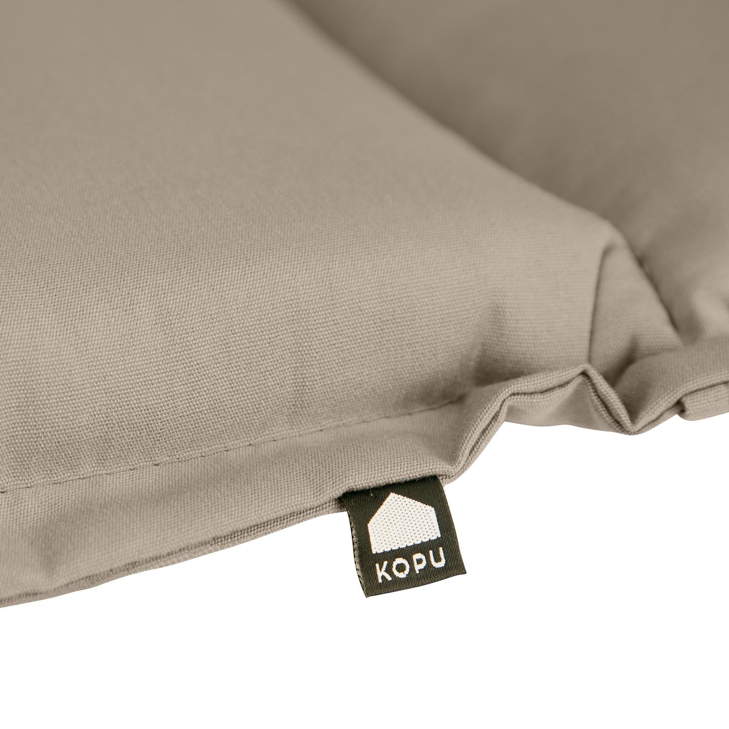 Kopu® Prisma Tan - Extra Comfortabel Ligbedkussen 195x60 cm - Bruin