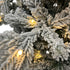 Excellent Trees® LED Varberg Smalle Witte Kerstboom met Sneeuw en Verlichting 150 cm -  ⌀86cm - ↕150cm