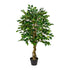 Kopu® Kunstplant Ficus 180 cm in pot met Natuurstam