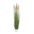 Kopu® Kunstpflanze Pampusgras 110 cm - 5 Rispen - im weißen Topf