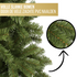 Excellent Trees® Oppdal 120 cm Kerstboom - Smalle Kunstkerstboom  - ⌀72cm - ↕120cm