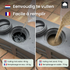 Kopu® Vulbare Parasolvoet 70 kg op wielen voor Grote Parasols - Antraciet