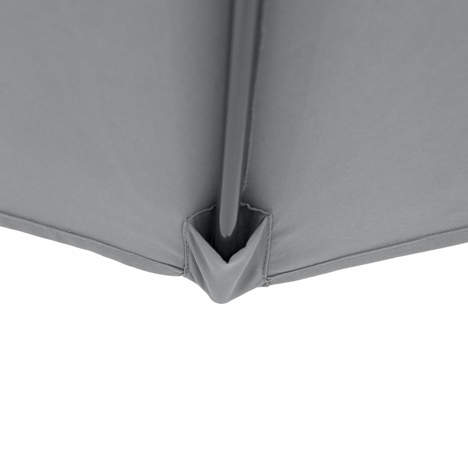 Kopu® Calma Parasolset Rond 300 cm met Hoes en Voet - Lichtgrijs (Copy)