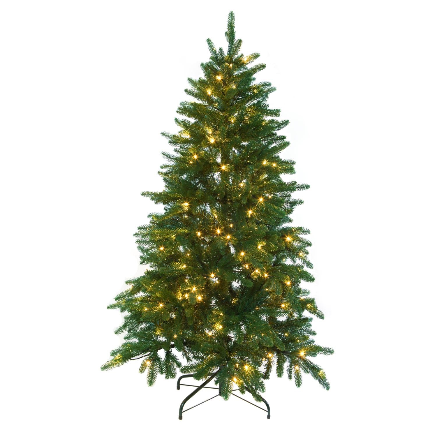 Excellent Trees® LED Falun 180 cm - Luxe Kerstboom met 270 Lampen  ⌀114 cm - ↕180 cm