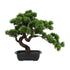 Kopu® Kunstpflanze Bonsai 40 cm Kiefer mit schwarzem Topf – Bonsai-Baum