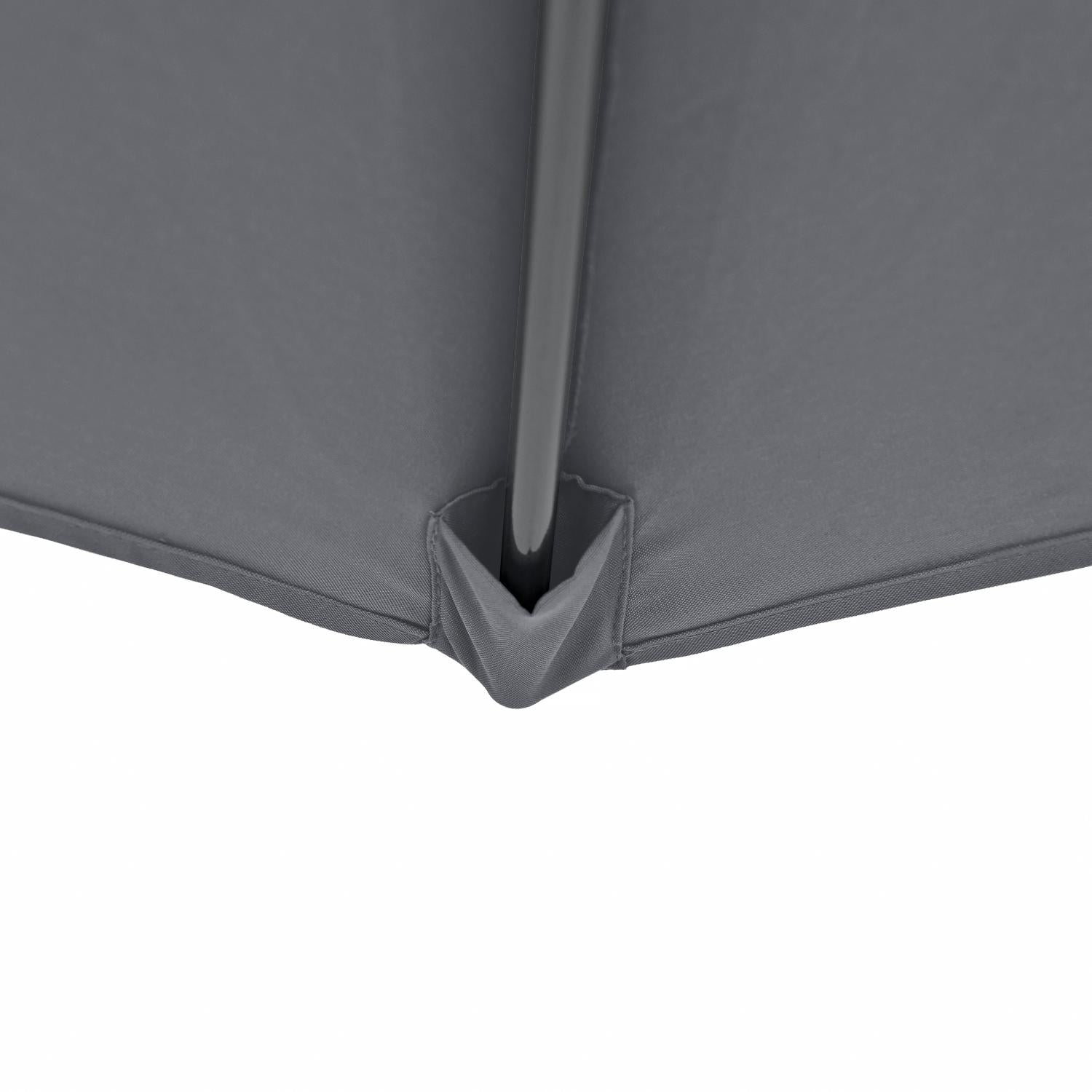 Kopu® Calma Parasolset Rond 300 cm met Hoes - Grijs