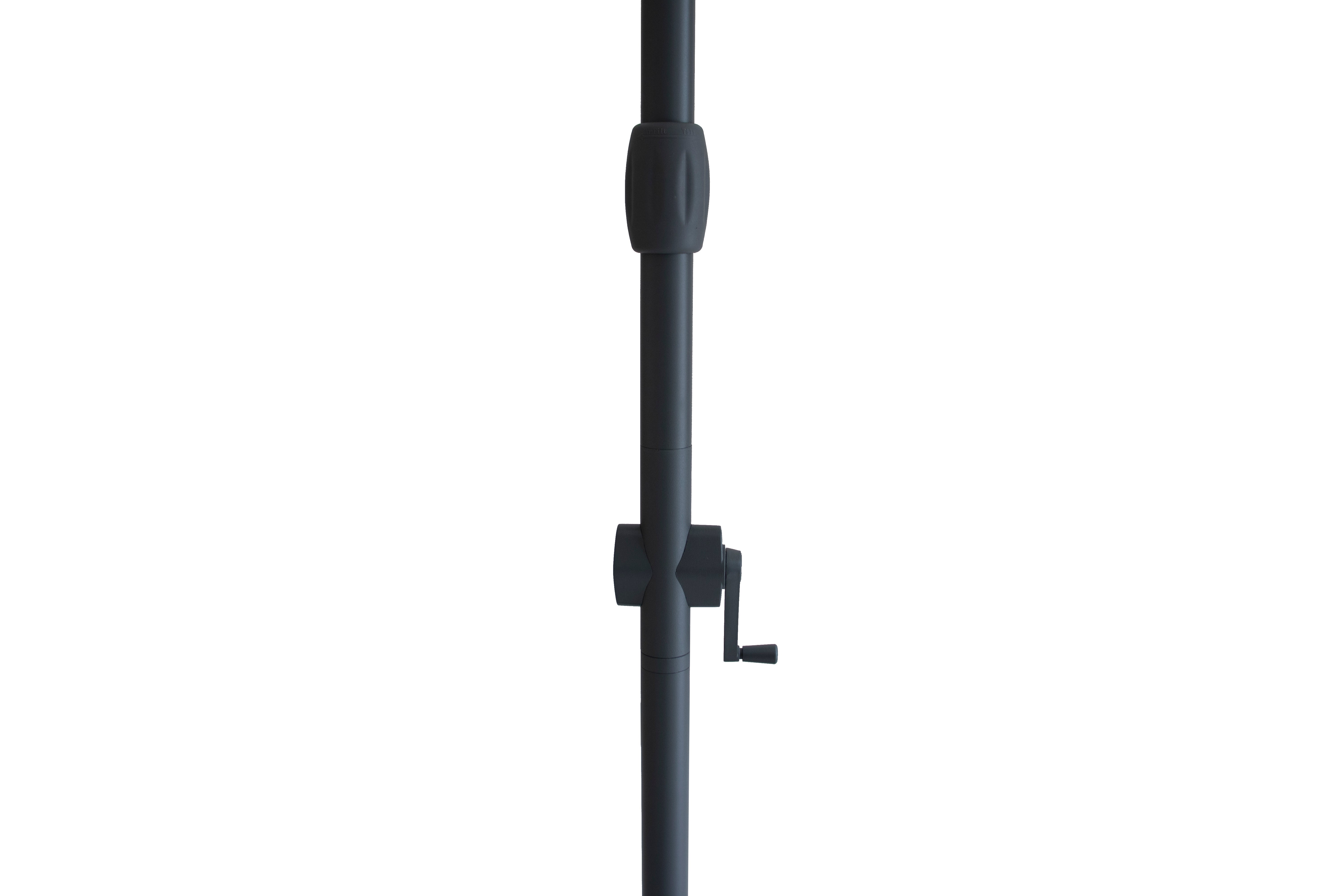 Kopu® Valencia Parasol Rond 300 cm met Beschermhoes en Voet - Olijf