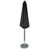 Kopu® Calma Parasol Rond 300 cm met Windvanger - Zwart