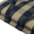 Kopu® Country Blue – Bequemes Gartenkissen mit hoher Rückenlehne – Blau