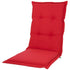 Kopu® Prisma Red - Comfortabel Tuinkussen met Hoge Rug - Rood