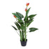 Kopu® Kunstplant Guzmania 105 cm met 3 oranje bloemen - Nepplant