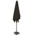 Kopu® Malaga Parasolset Vierkant 200x200 cm met Voet - Antraciet