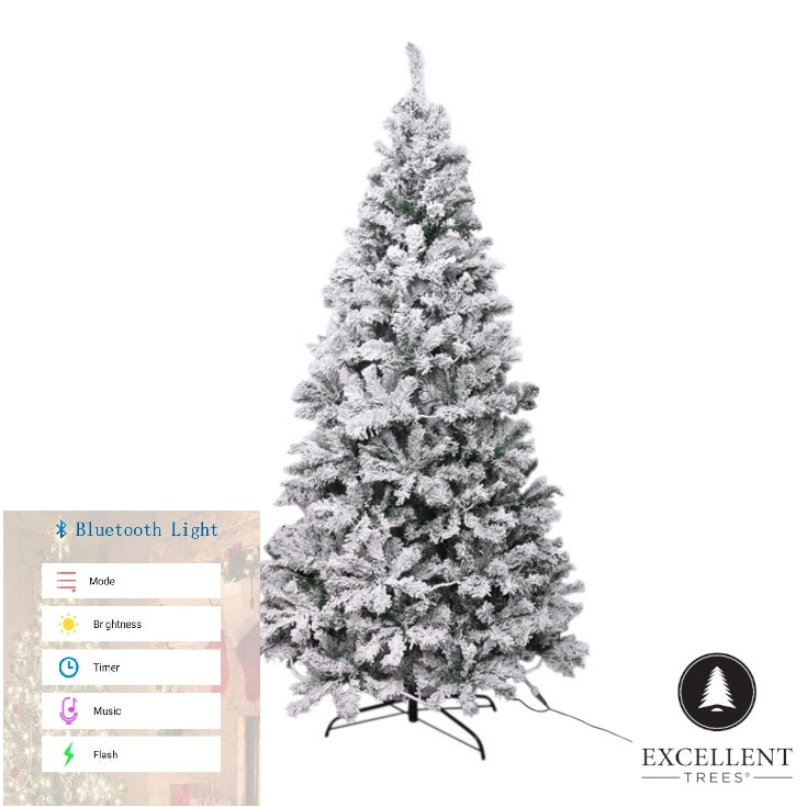 Excellent Trees® Rova Kerstboom - Sneeuw en Verlichting ⌀100cm - 180cm