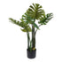 Kopu® Kunstpflanze Split Philodendron 90 cm - 8 Blätter - Kunstpflanze