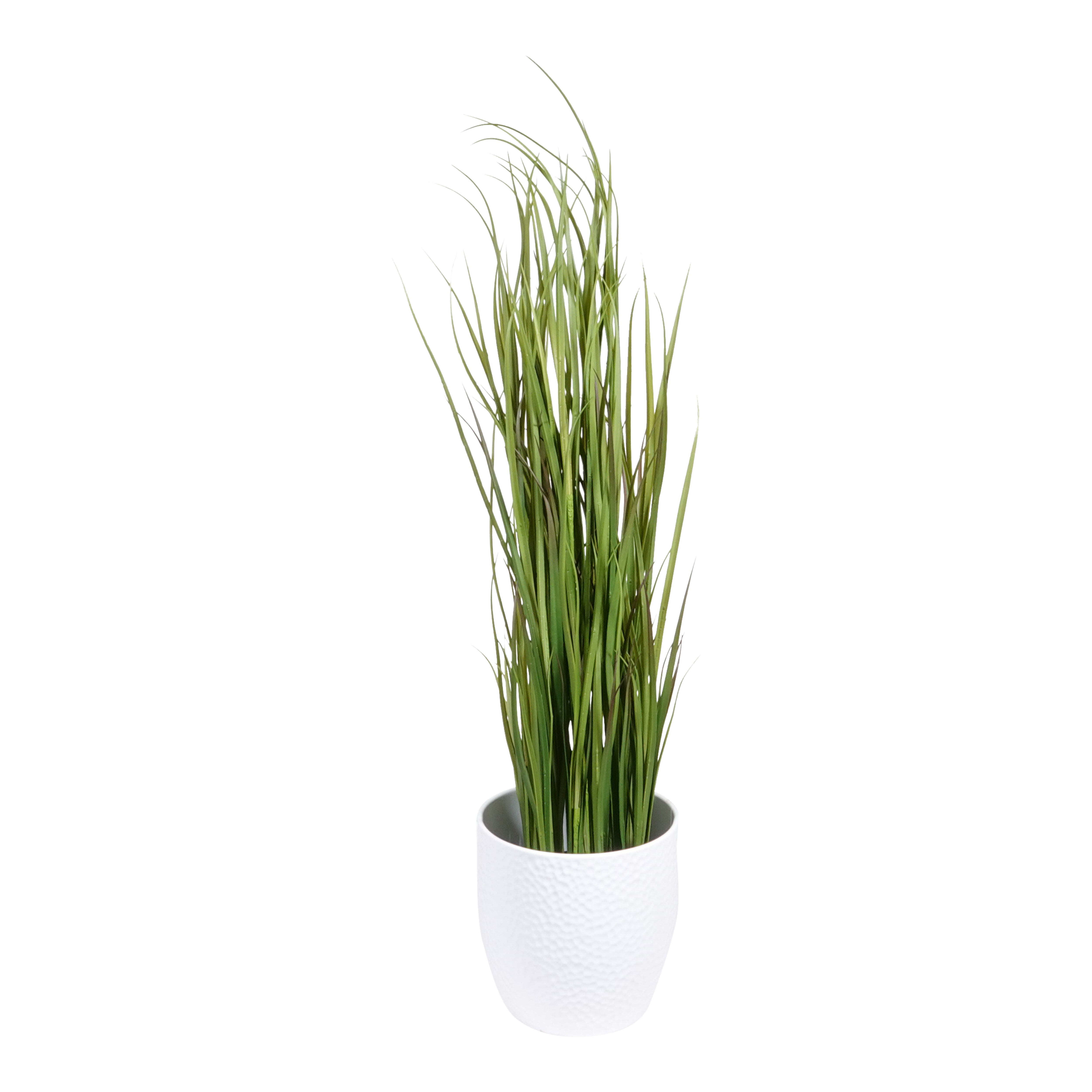 Kopu® Kunstpflanze Graspflanze 120 cm - im schwarzen Topf - Kunstpflanze