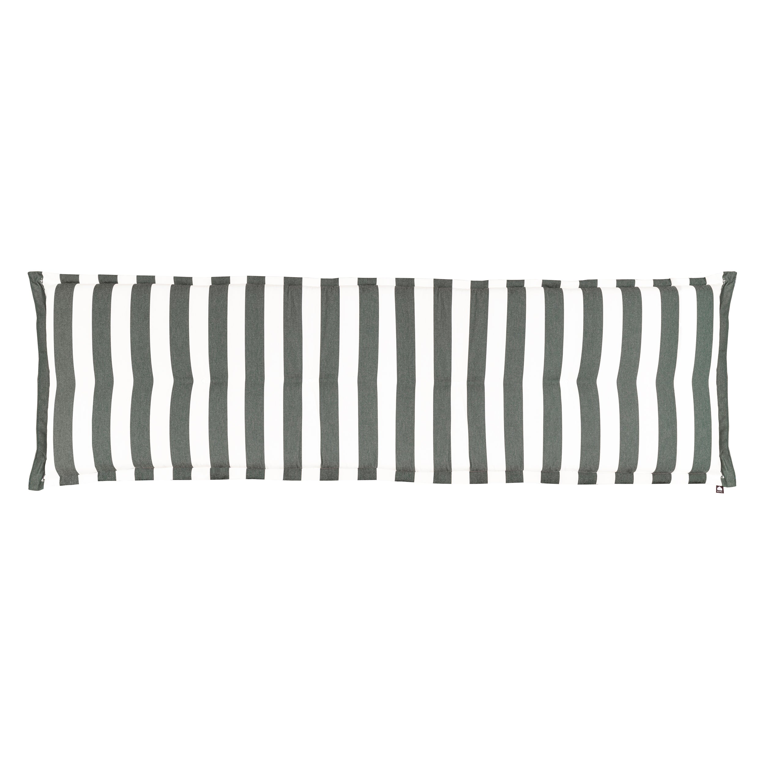 Kopu® Mila Grey 180 cm - Hoogwaardig Bankkussen - Gestreept