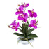Kopu® Kunstbloem Orchidee 41 cm Paars met Bloemschaal - Phalaenopsis