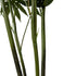 Kopu® Kunstpflanze Hanf 90 cm mit schwarzem Topf – 73 Blätter