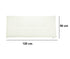 Kopu® Prisma Grey Tuin bankkussen 120x50 cm - Kussen tuinbank